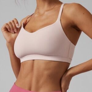 Athleta Elation Sport Bra Orchid Pink Sz Large